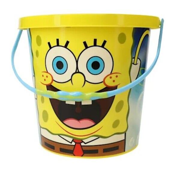 🔥Spongebob Squarepants Easter Bucket 8.13” X 7.25” BNWT🔥 - Picture 2 of 4